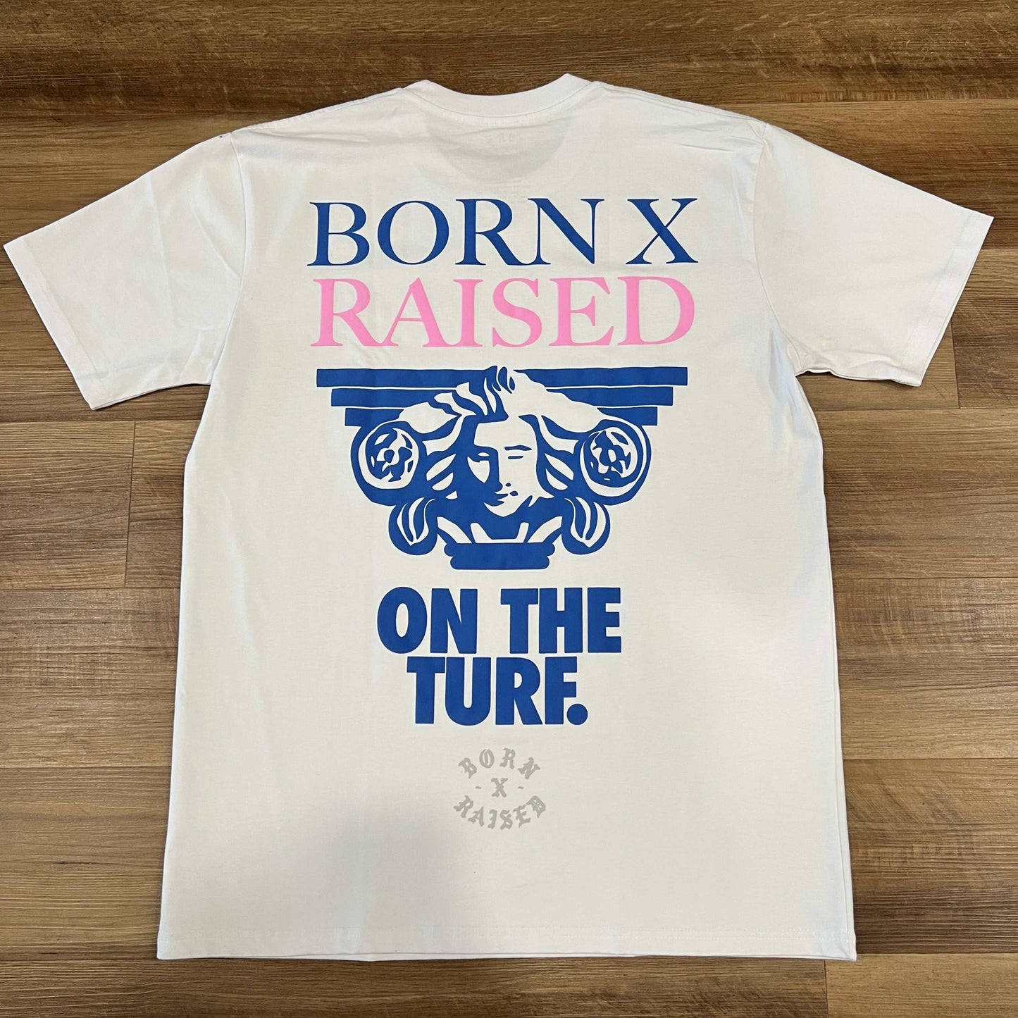 Nike SB Born X Raised Capital Head Tee in white, size L, brand new condition.