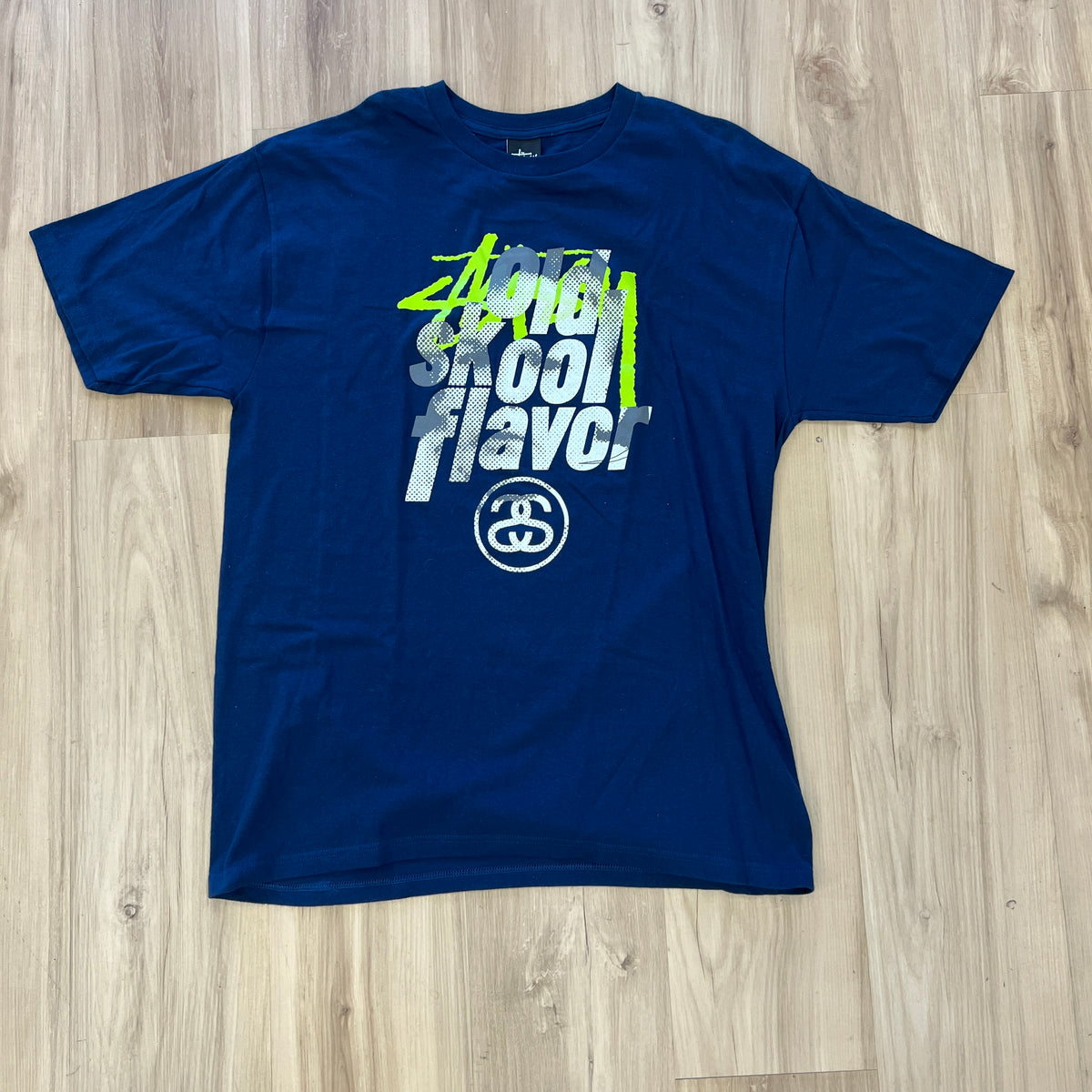 Stüssy Old Skool Flavour t-shirt Navy