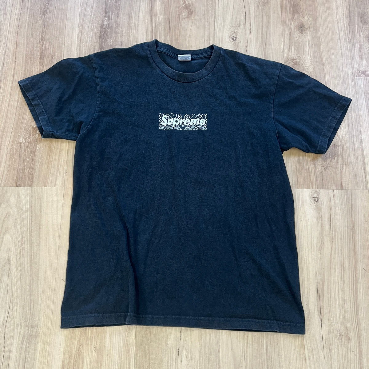 Supreme Bandana Box Logo Tee Black