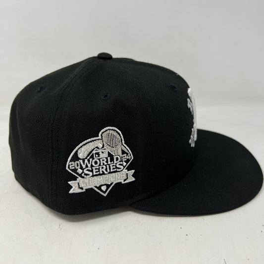 New Era Born X Raised Los Angeles Dodgers 2024 World Series Fitted Black Hat