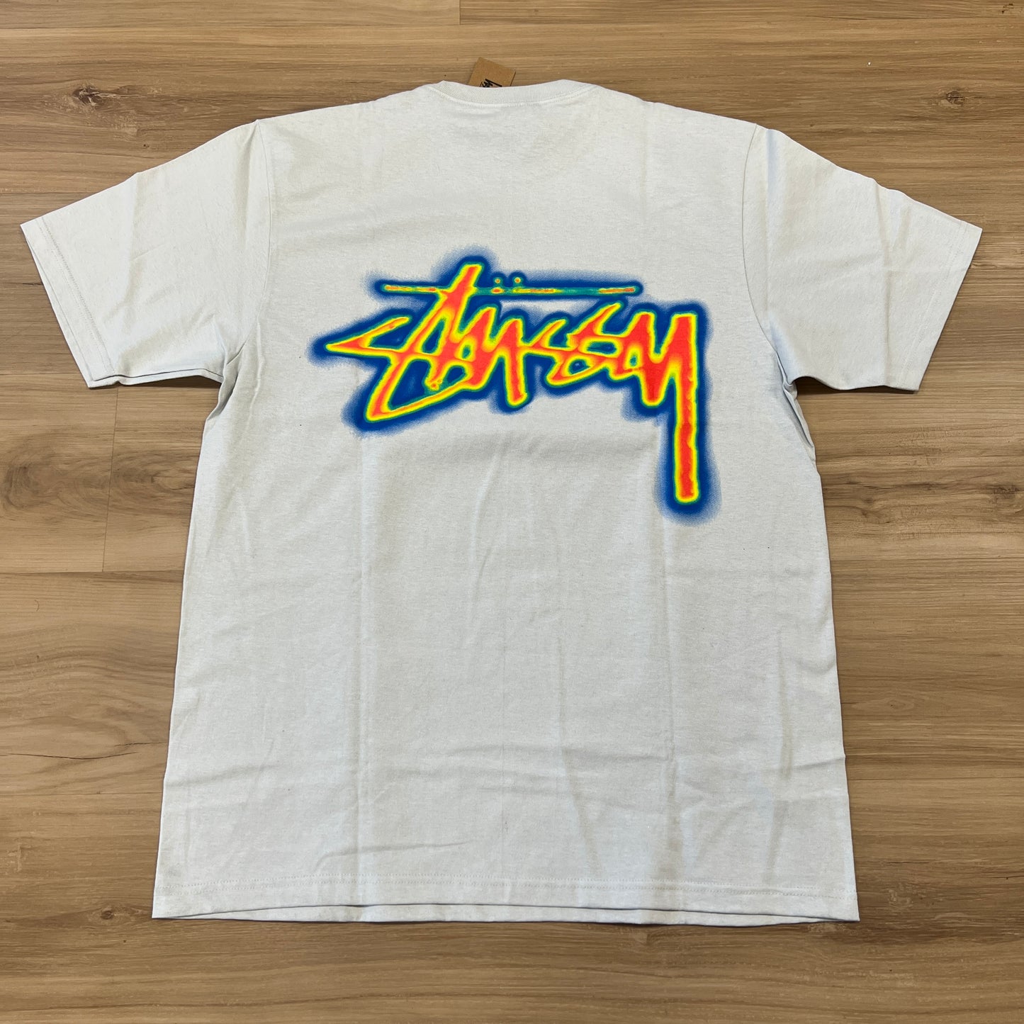 Stussy Thermal Stock Tee White
