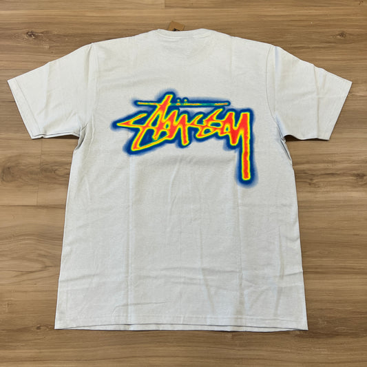 Stussy Thermal Stock Tee White