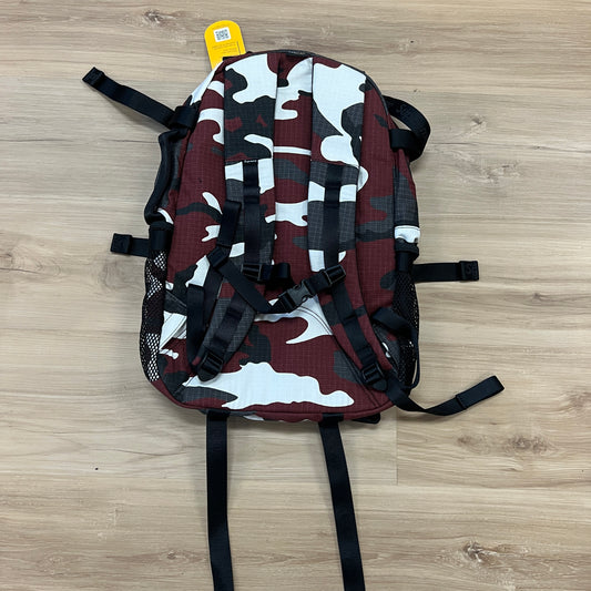Supreme Logo Backpack (SS26) Red Camo