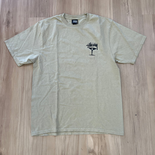 Stüssy Martini Tee Elm Brown