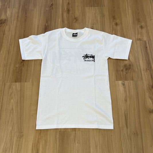 Stussy Los Angeles chapter Tee White