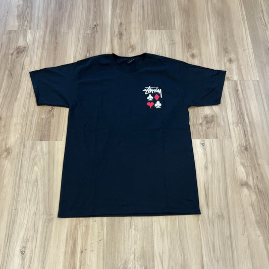 Stussy Full Deck 2 Tee Black