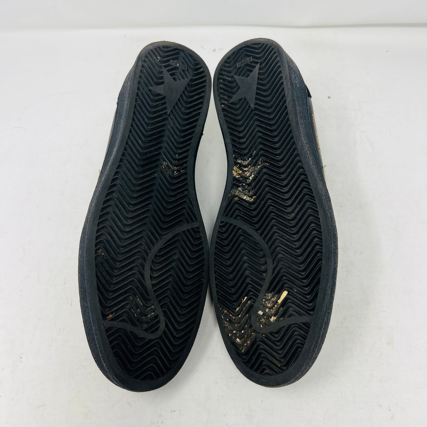 Golden Goose Ball Star Black White