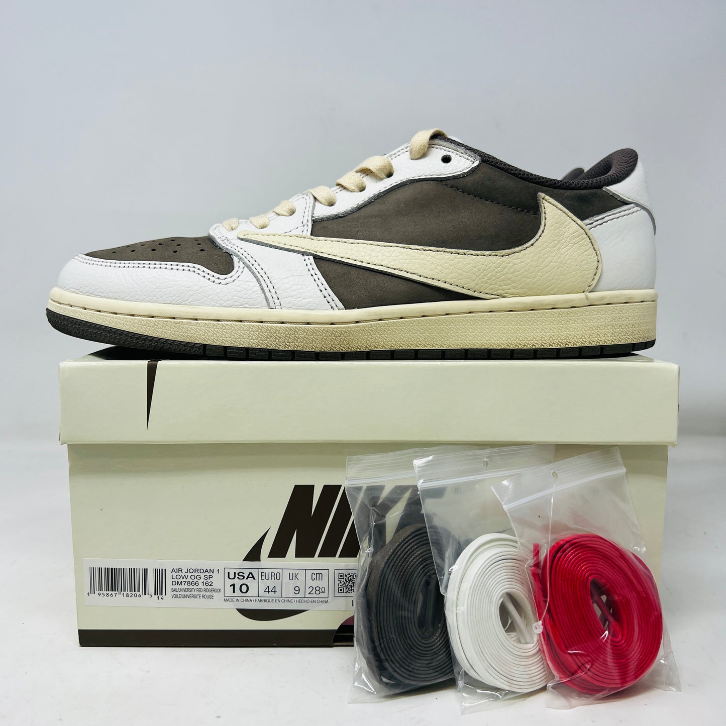 Jordan 1 Retro Low OG SP Travis Scott Reverse Mocha