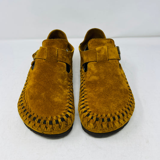 Birkenstock London Braided Shearling Kith Mink