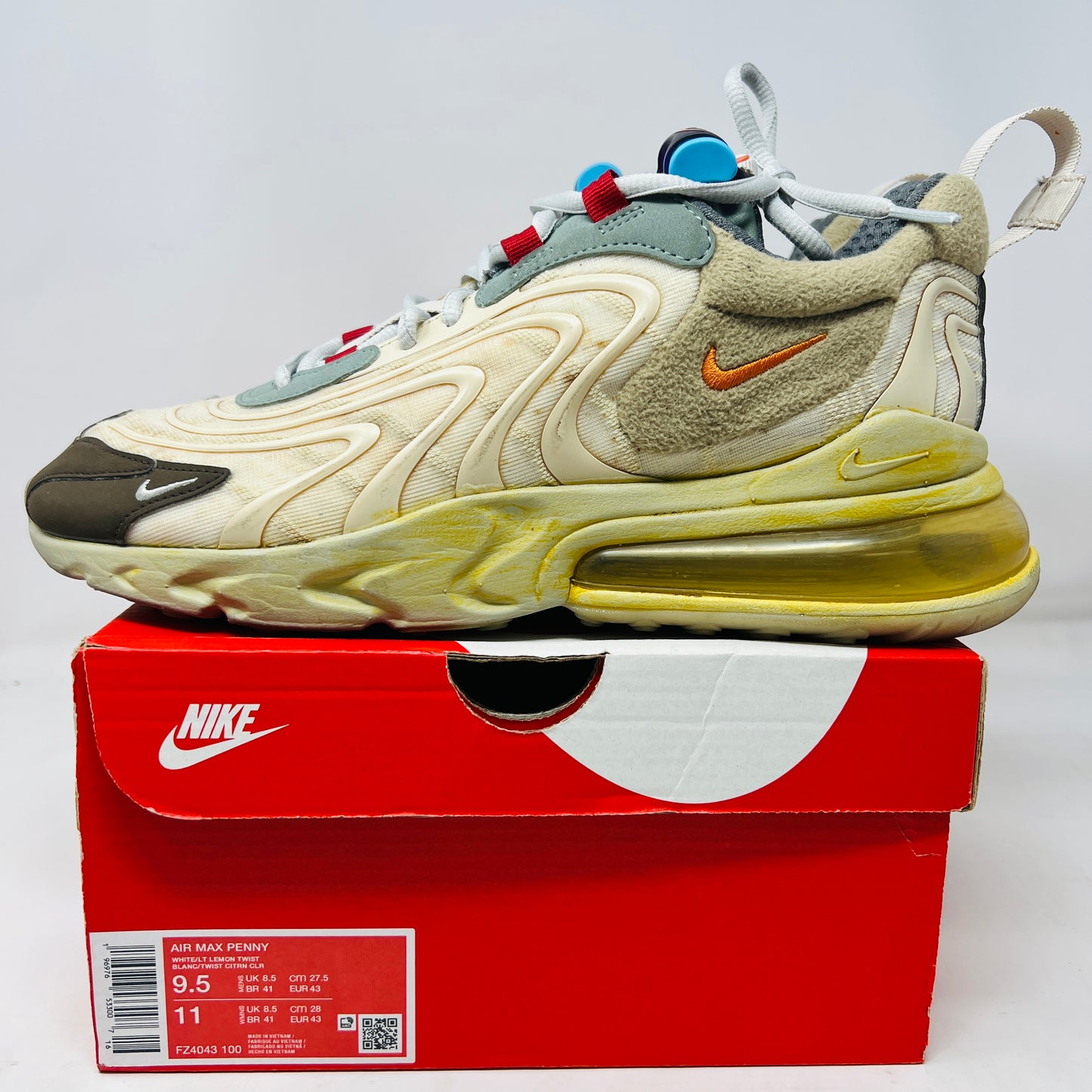 Nike Air Max 270 React ENG Travis Scott Cactus Trails