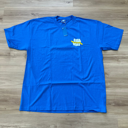 Undefeated "The Winning Touch" Royal Blue t-shirt