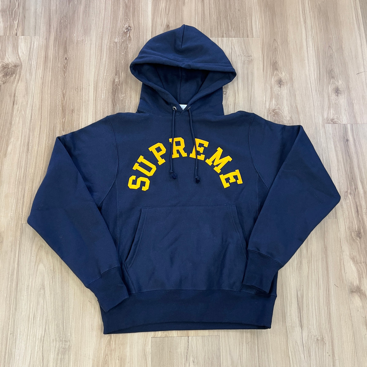 Supreme Champion Hooded Sweatshirt (SS25) Navy