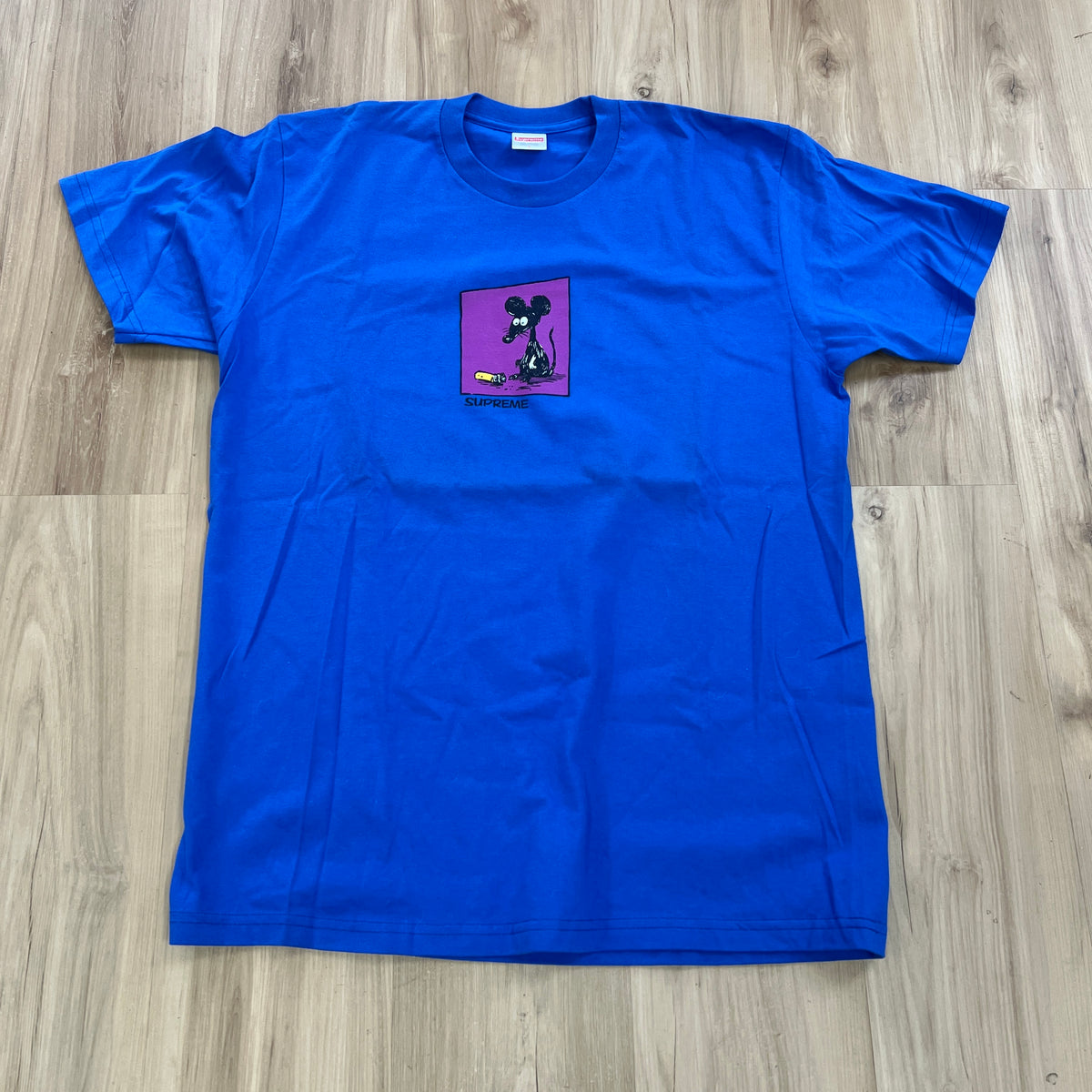 Supreme Mouse Tee Blue