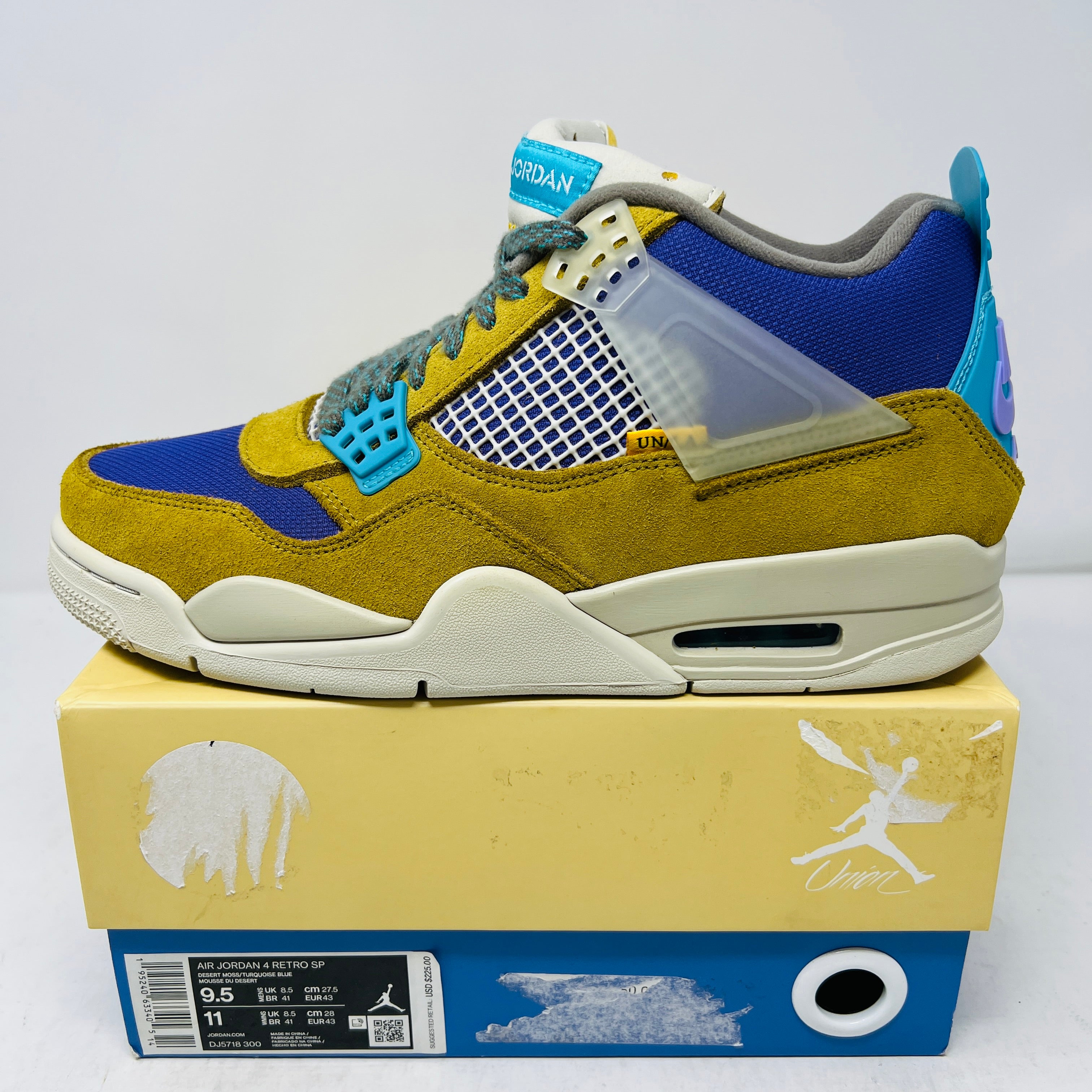 Jordan 4 Retro SP 30th Anniversary Union Desert Moss (MISSING