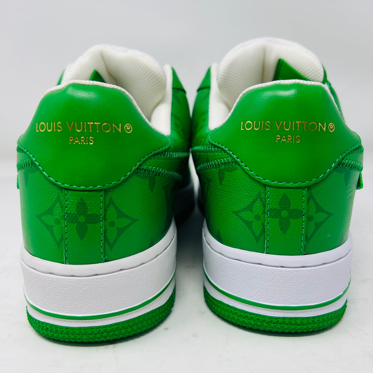 Louis Vuitton Nike Air Force 1 Low By Virgil Abloh White Green