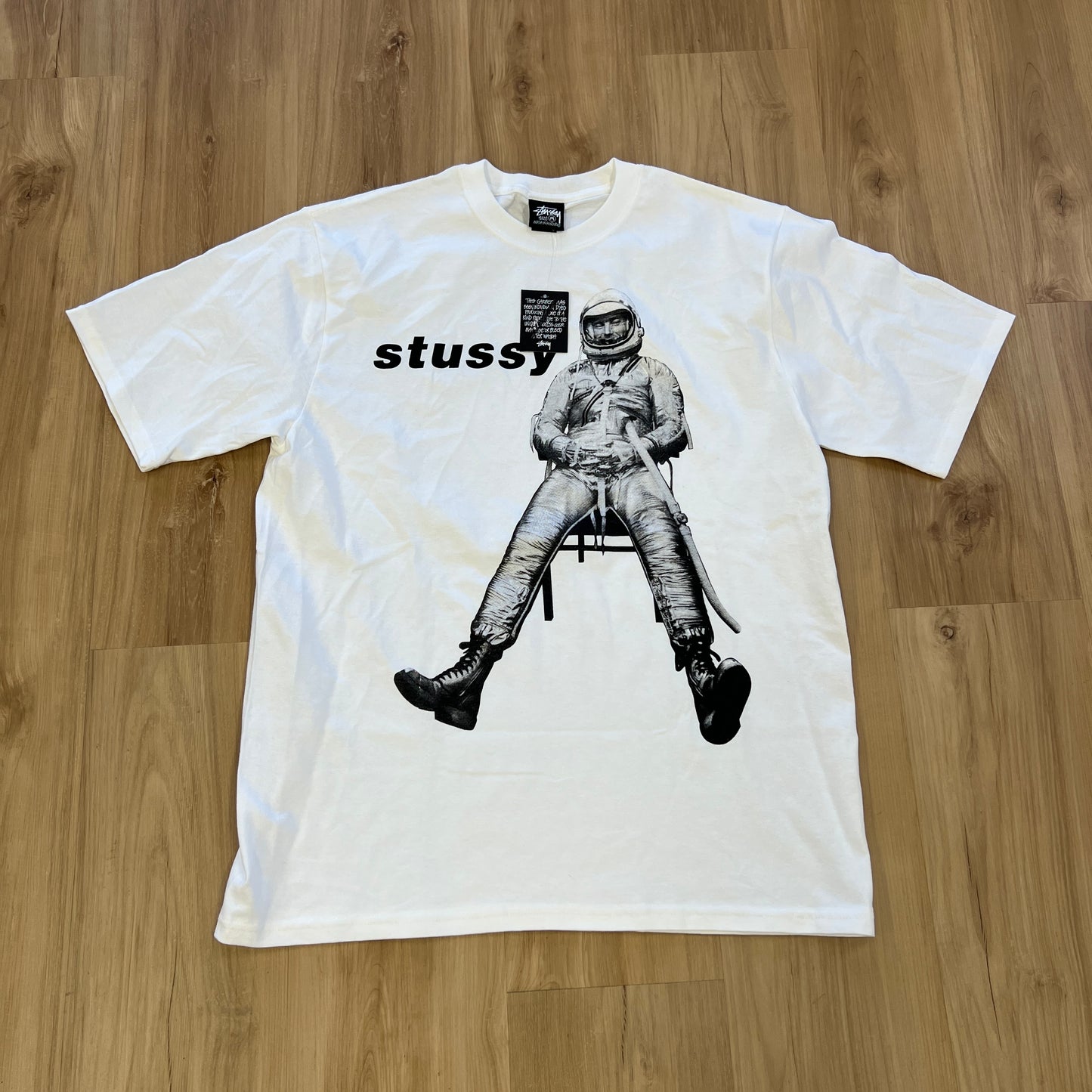 Stussy Astronaut Tee White