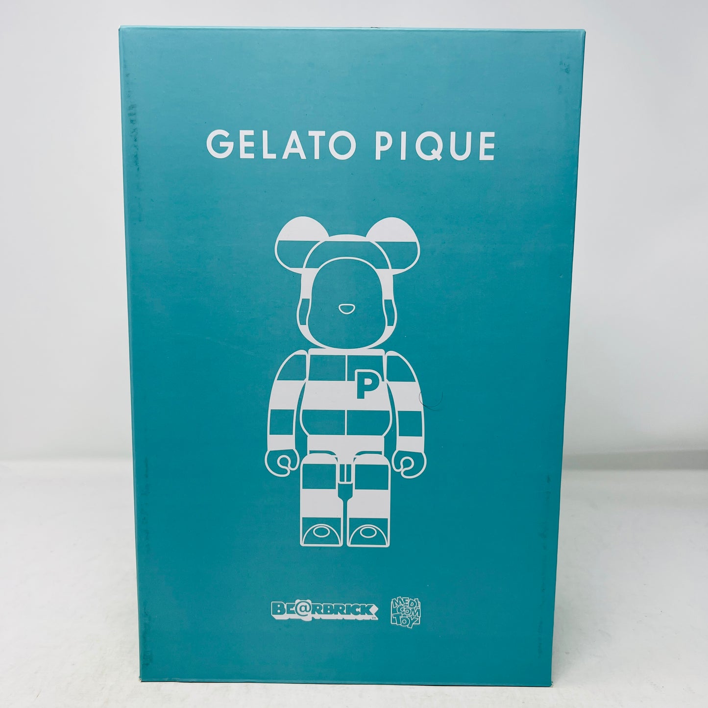 Bearbrick x Gelato Pique Pajamas 400% White/Blue