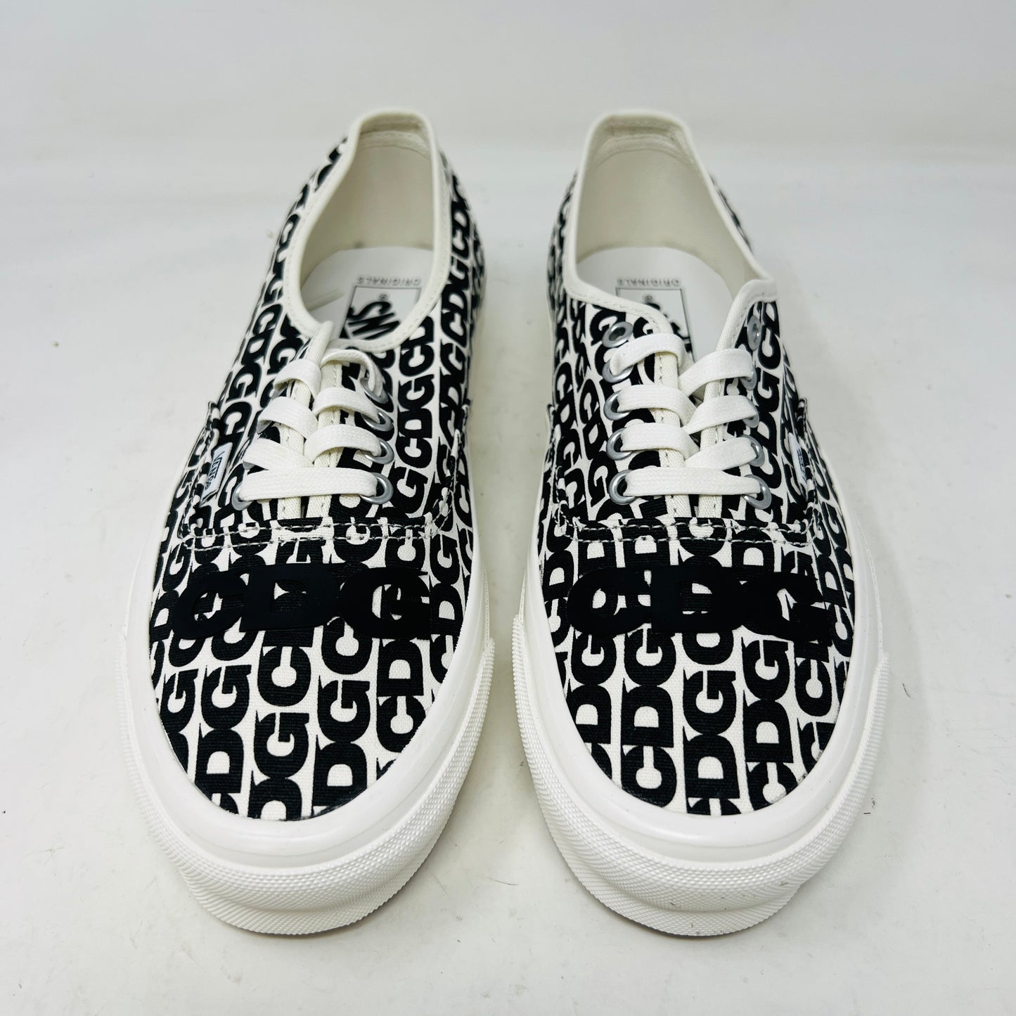 Vans Authentic Comme des Garcons Black Heel Tab (Curved Rubber)