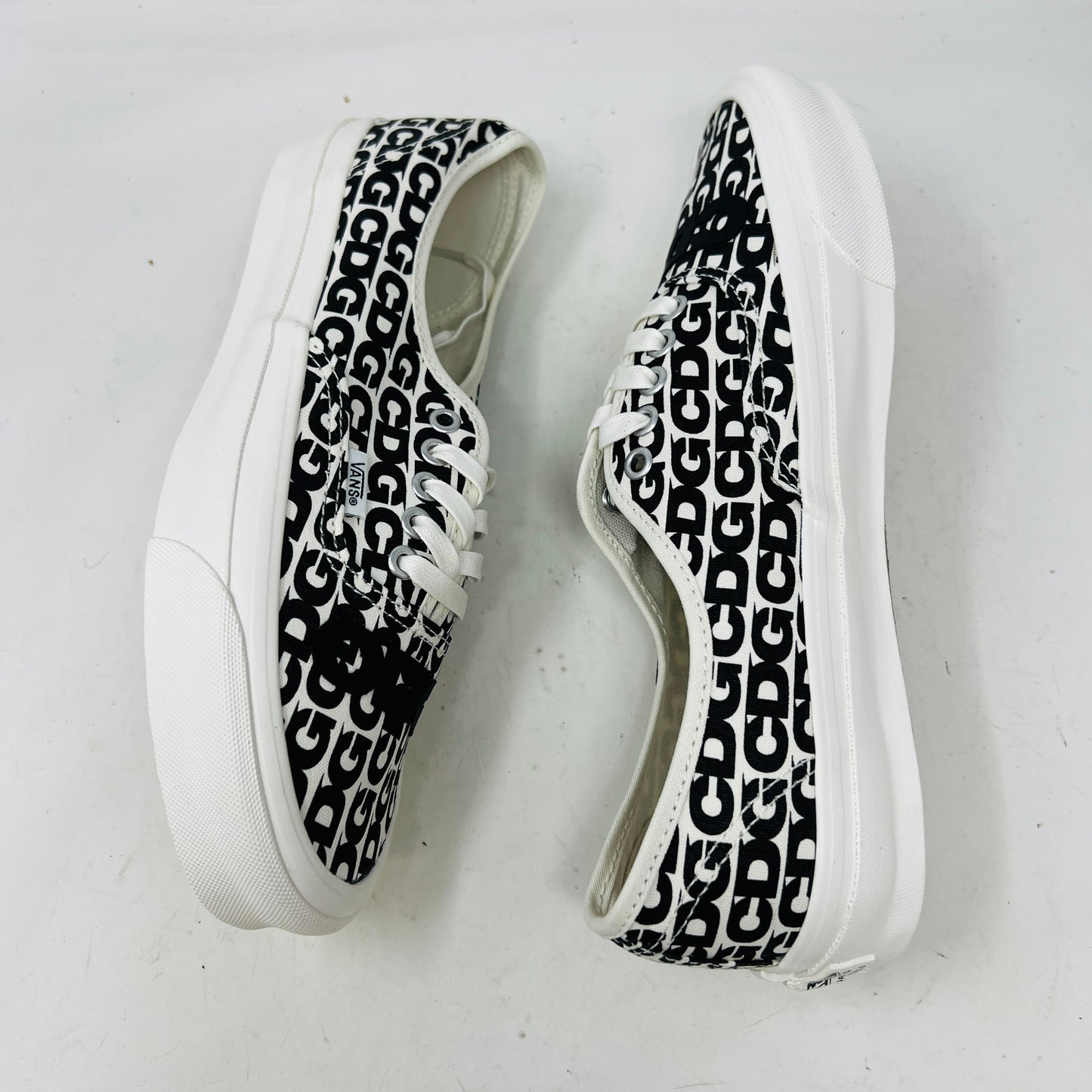 Vans Authentic Comme des Garcons Black Heel Tab (Curved Rubber)