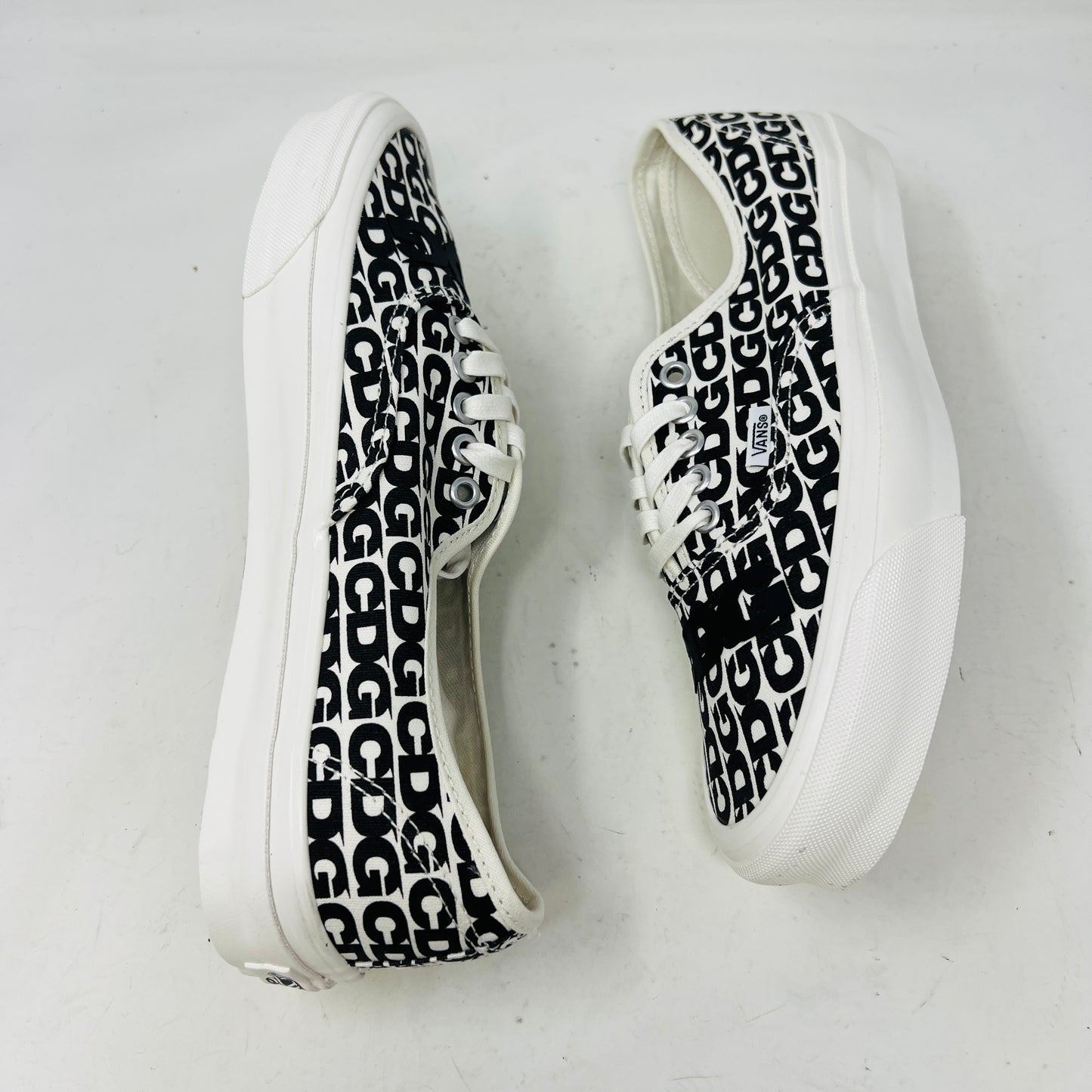 Vans Authentic Comme des Garcons Black Heel Tab (Curved Rubber)
