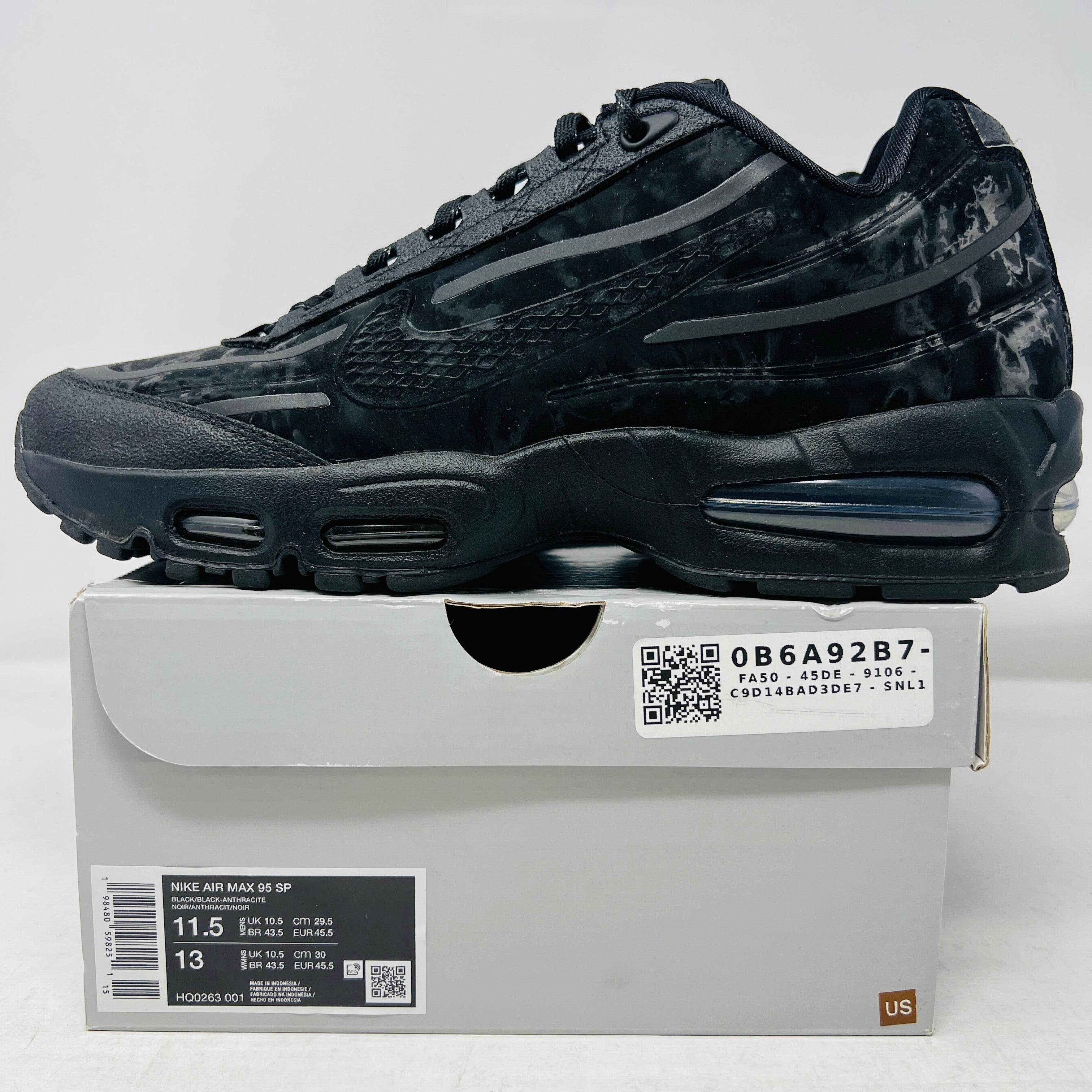 Nike Air Max 95 SP WORKSOUT Black – Holy Ground