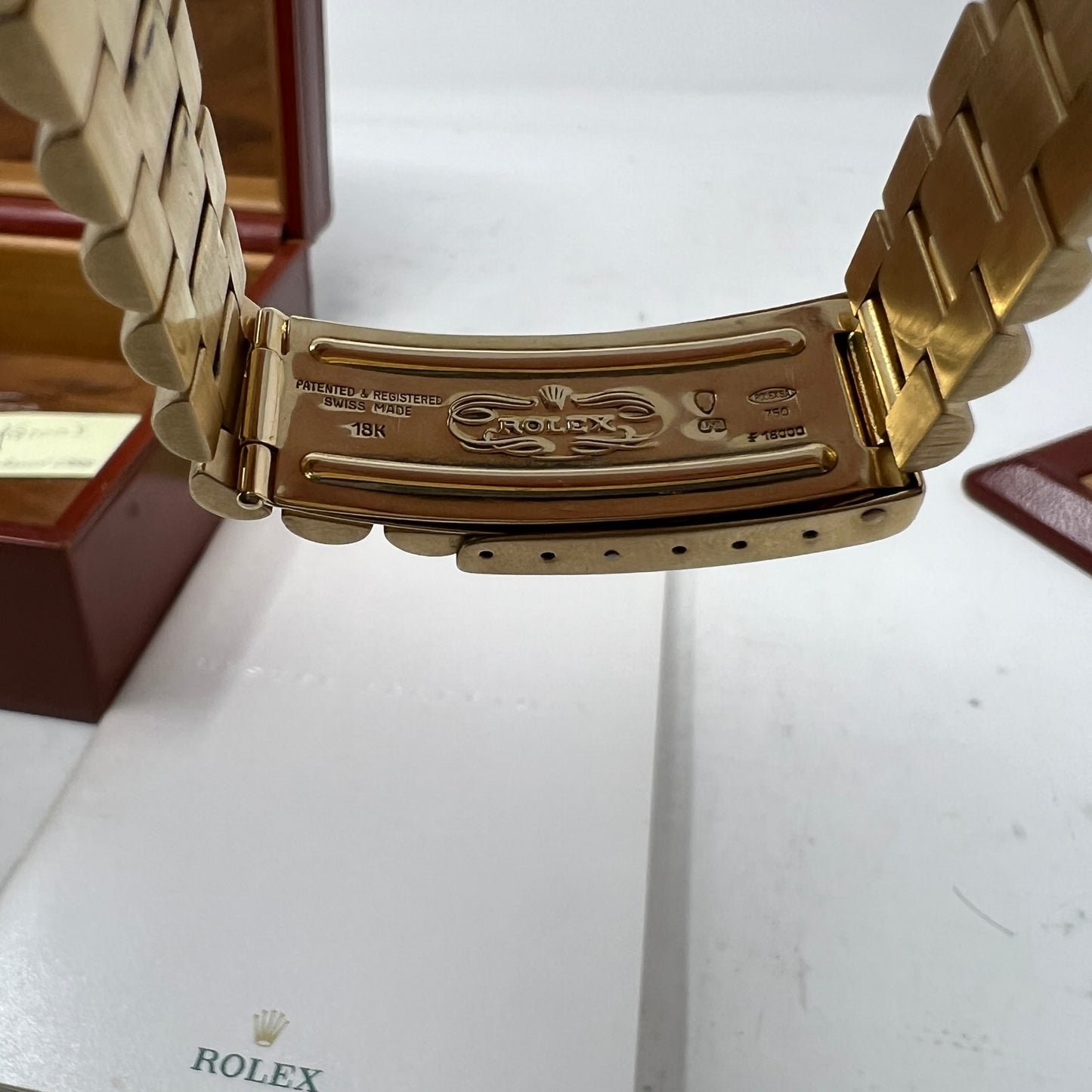 Rolex Day Date Oyster Perpetual Presidential 18K Yellow Gold