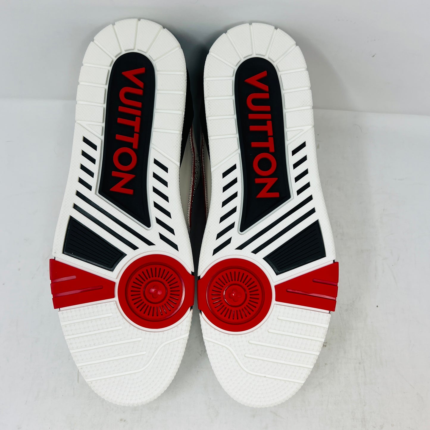 Louis Vuitton LV Trainer White Red Black