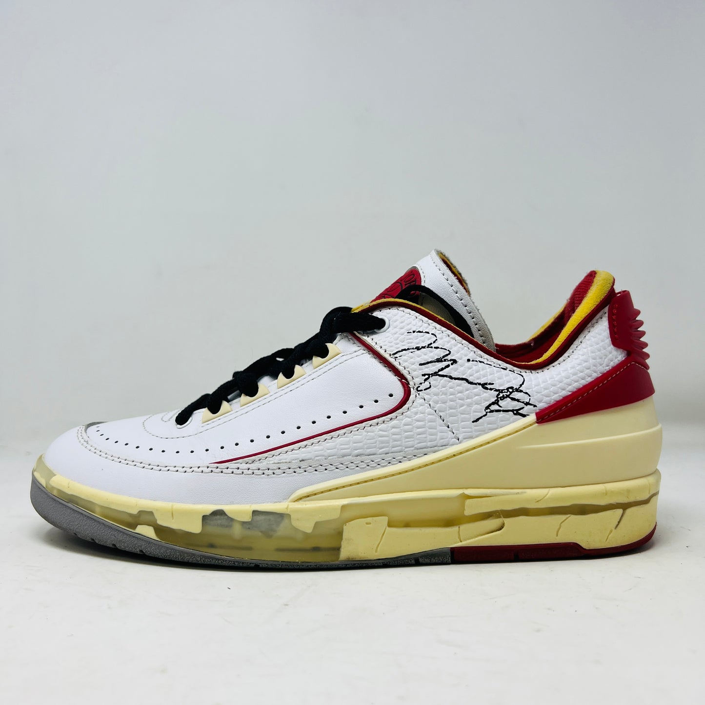 Jordan 2 Retro Low SP Off-White White Red