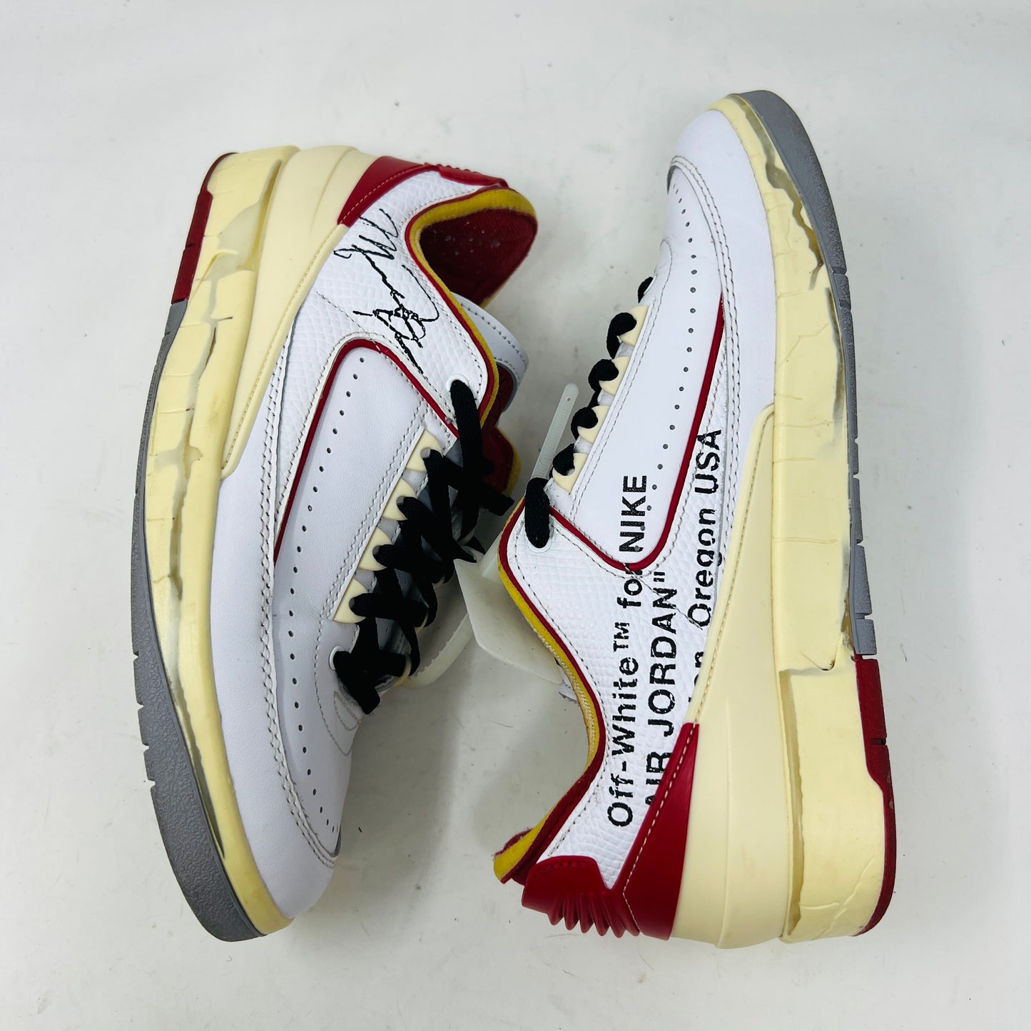 Jordan 2 Retro Low SP Off-White White Red