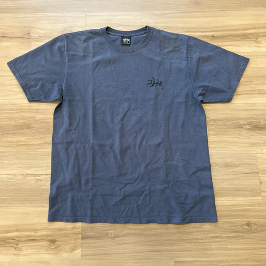 Stüssy Basic Tee in navy