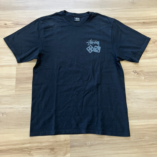 Stussy Dice Tee Pigment Dyed Black