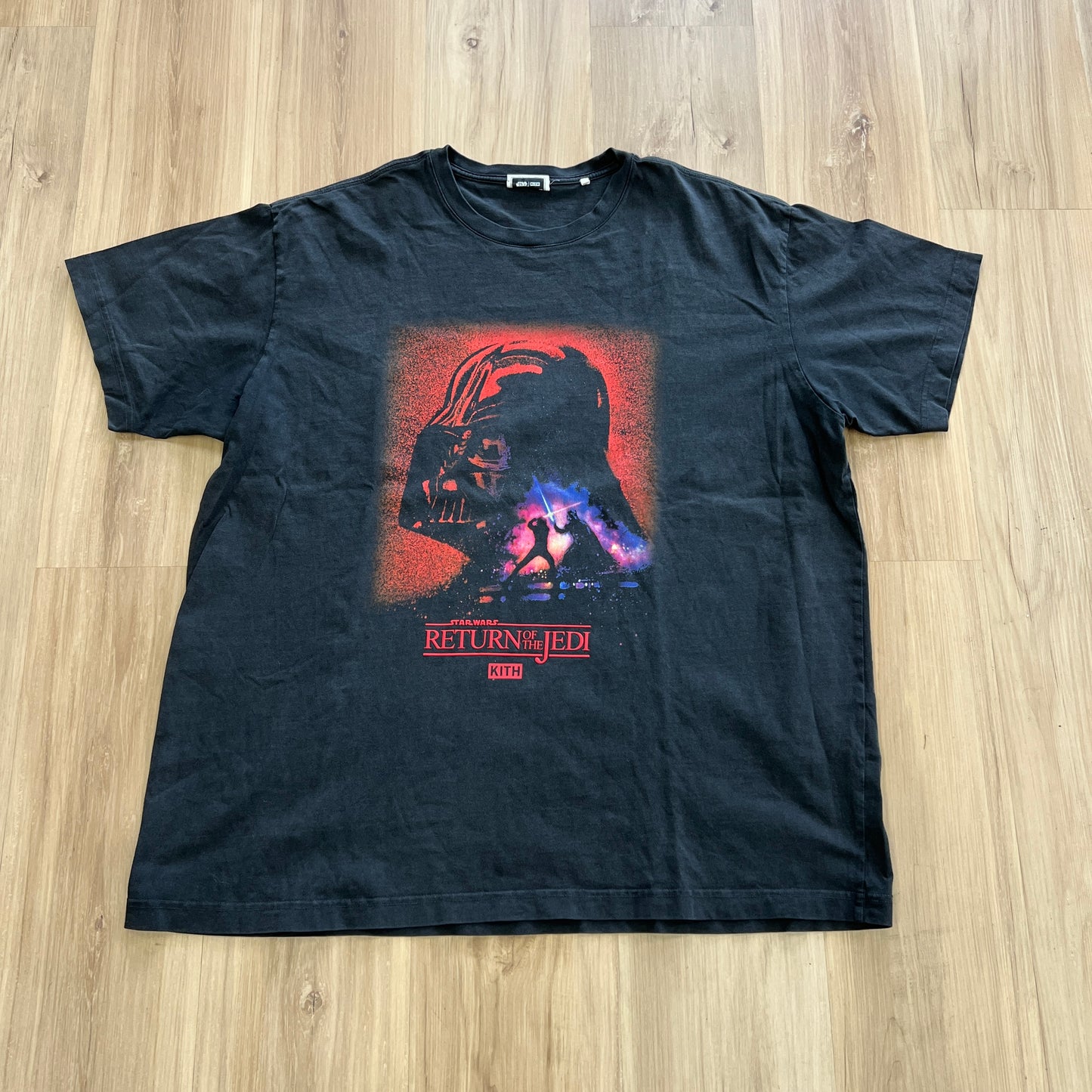 Kith x Star Wars Darth Vader Poster Vintage Tee 'Black'