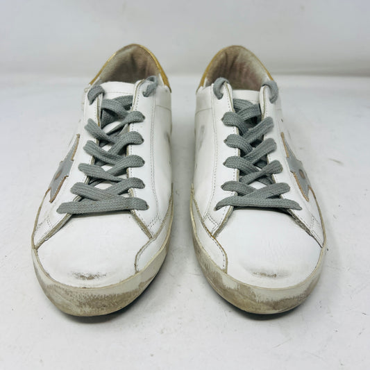 Golden Goose Superstar Metallic Silver Gold (Women's)
