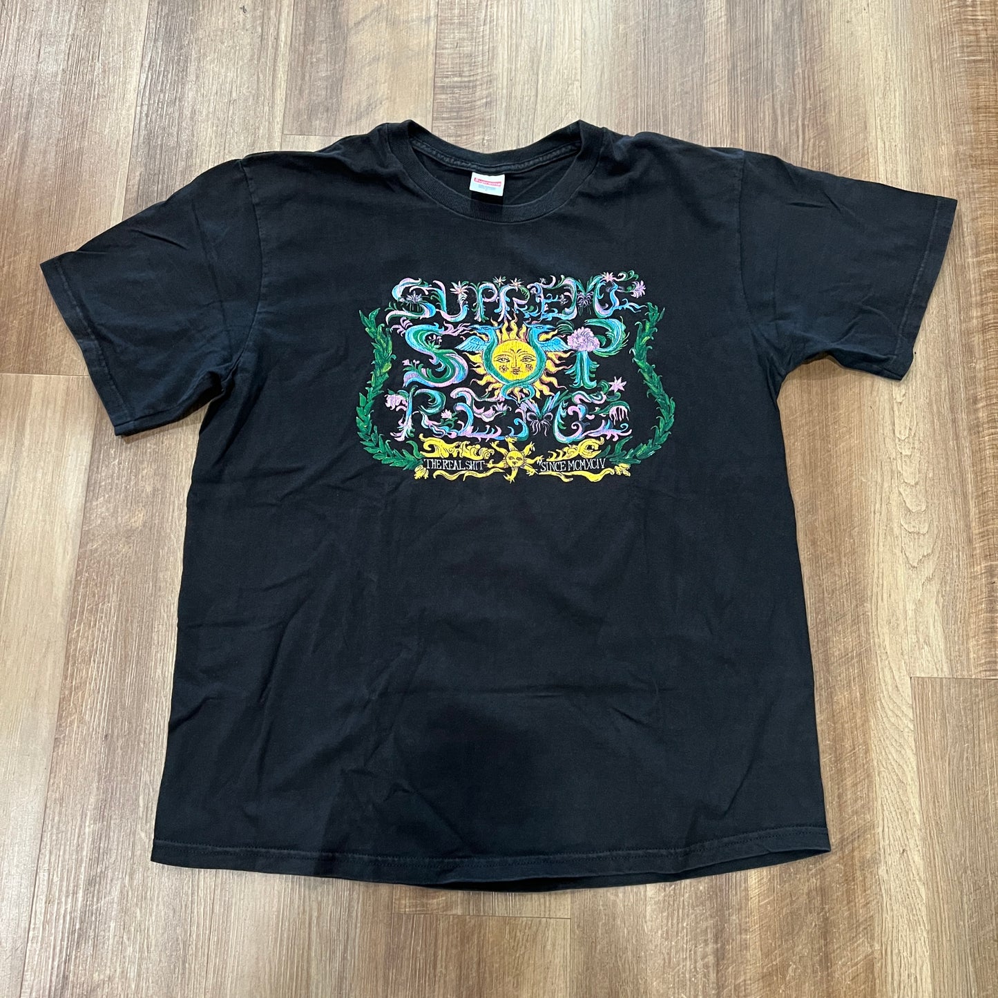 Supreme Crest Tee Black