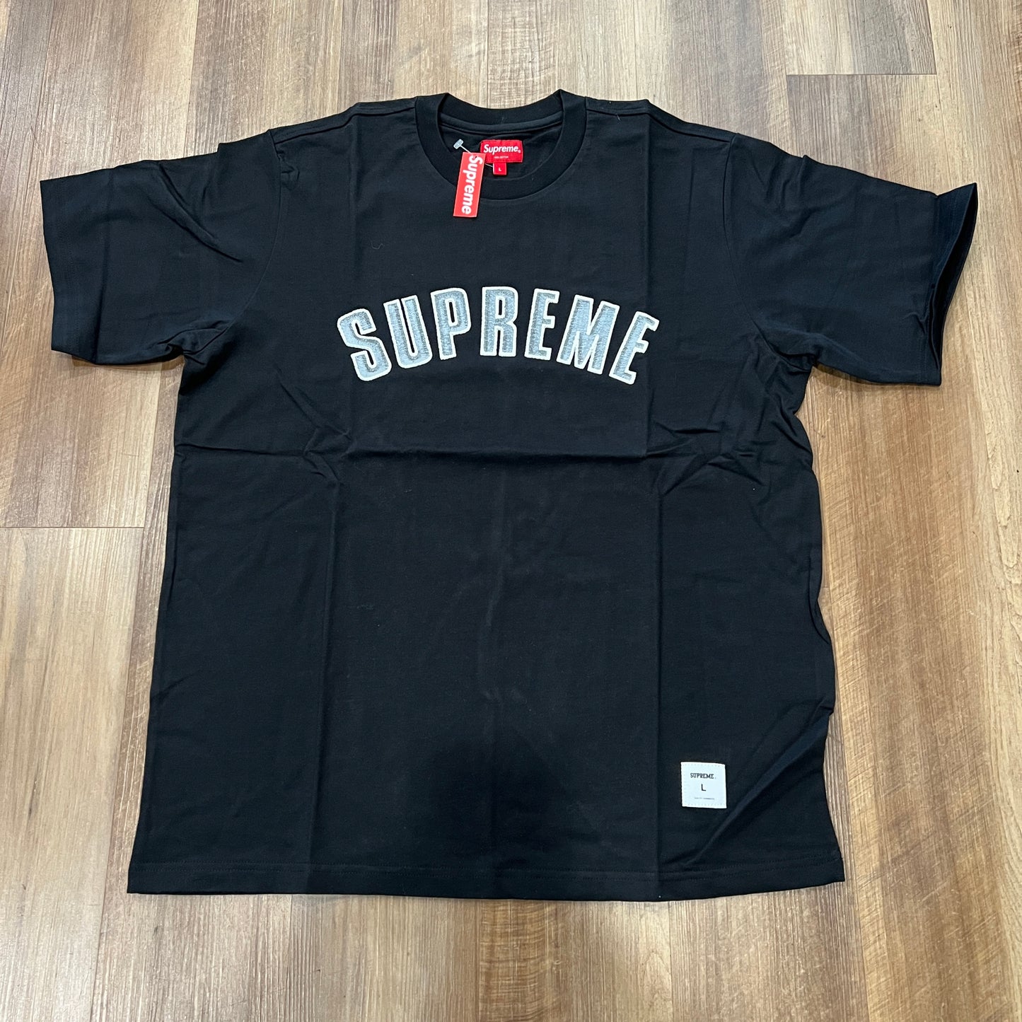 Supreme Printed Arc S/S Top Black