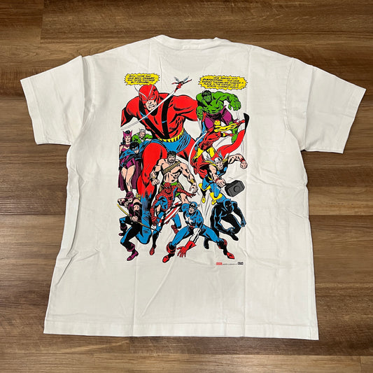 Kith Marvel Spider-Man Allies Vintage Tee White