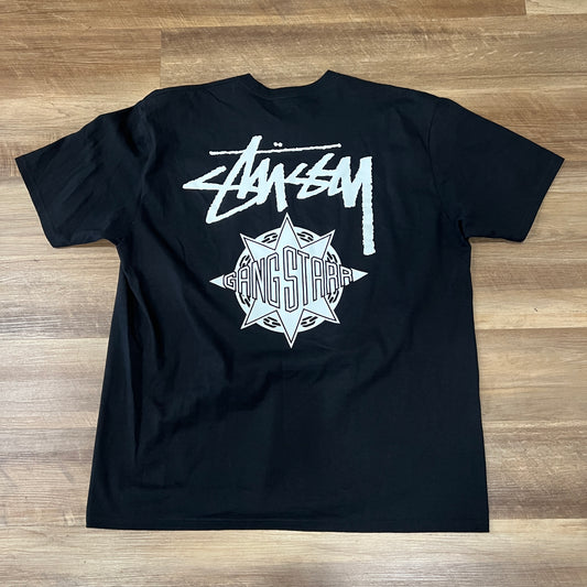 Stüssy Gang Starr Take It Personal tee Black