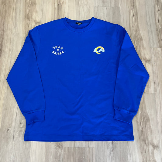 Born X Raised NFL Launch “4th Quarter” Rams L/S Tee