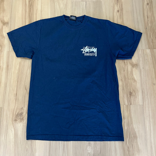 Stüssy Honolulu navy t-shirt