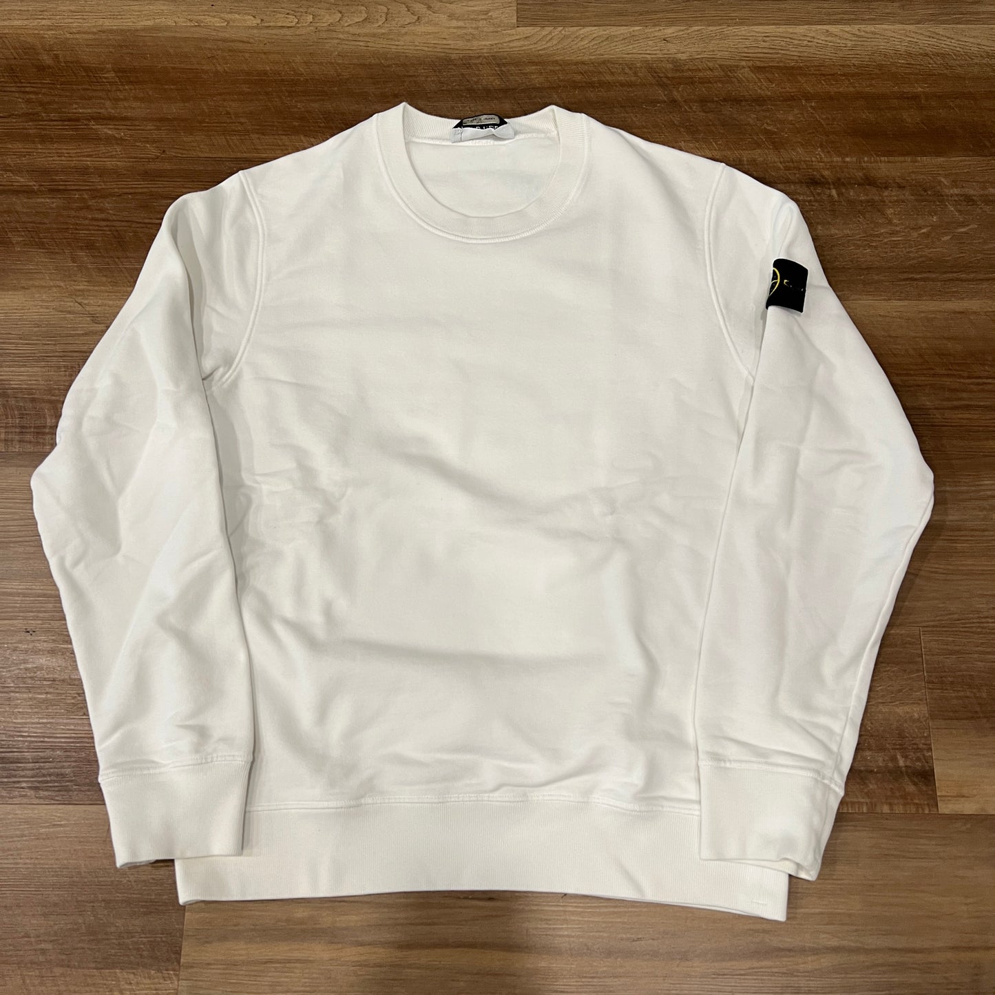 Stone Island cotton Crewneck Sweatshirt White