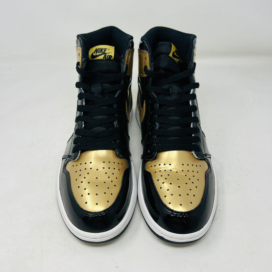 Jordan 1 Retro High NRG Patent Gold Toe