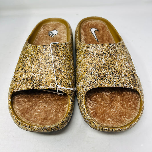 Nike ReactX Rejuven8 Slide .SWOOSH Touch Grass Wheat