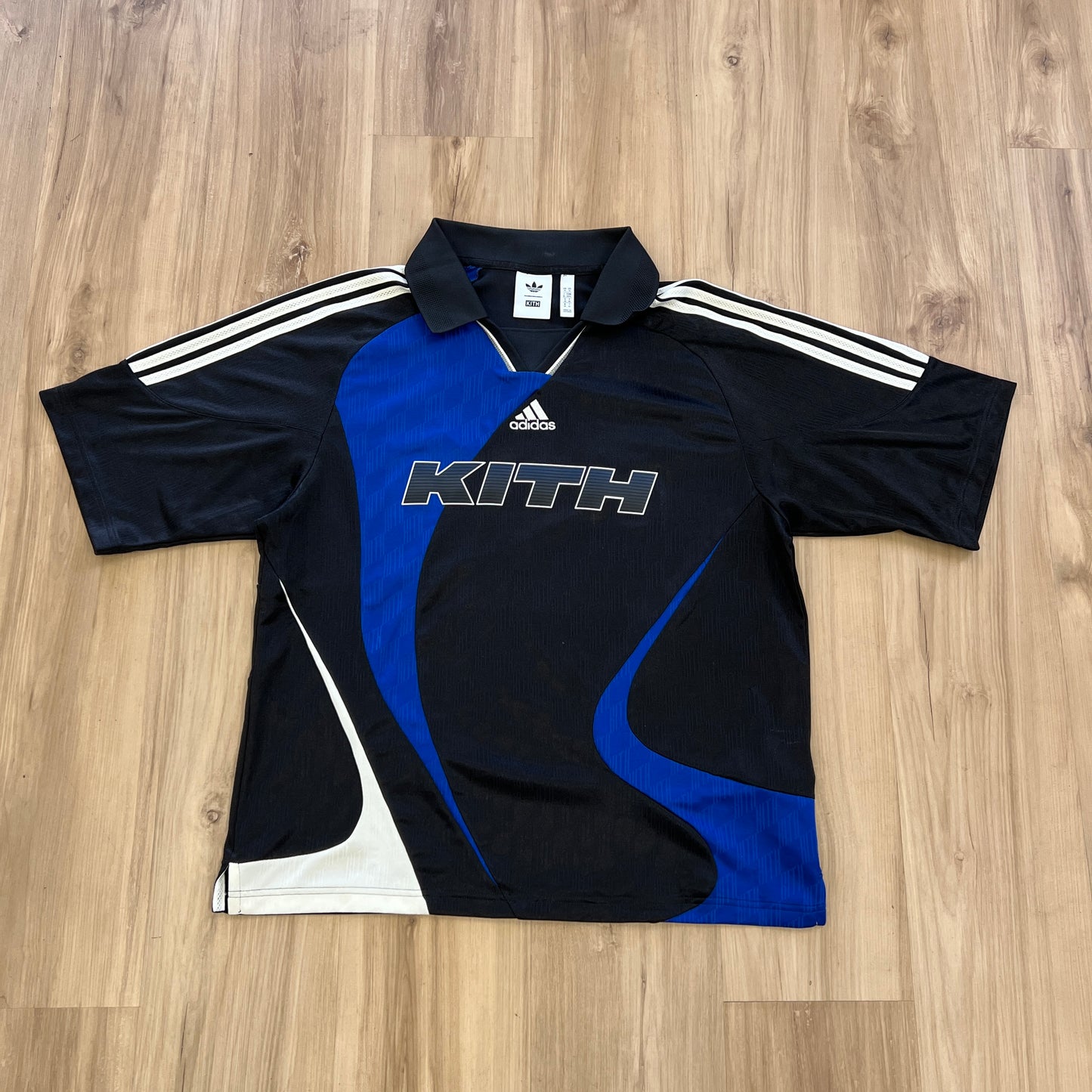 Kith x adidas Football Soccer Jersey Black