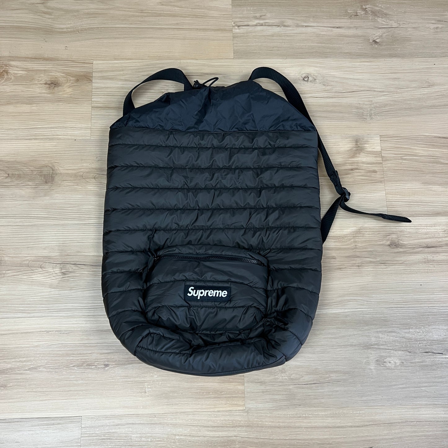 Supreme Puffer Backpack Black