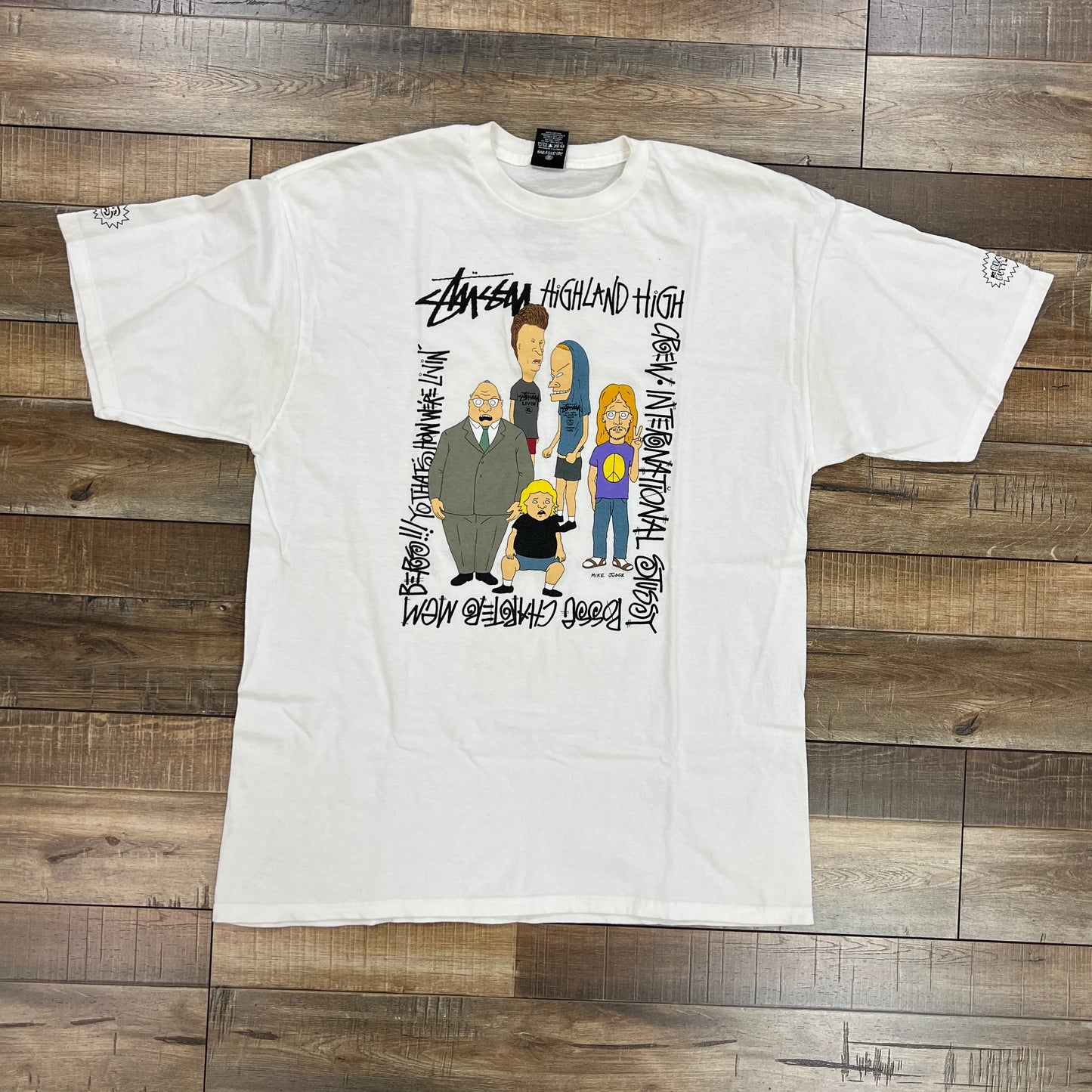 Stussy x Beavis and Butthead Tee