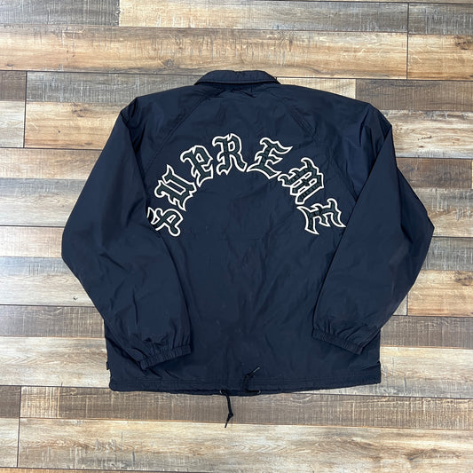 Supreme Old English Arc Coaches Jacket