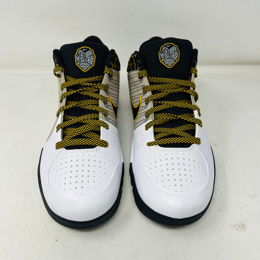 Nike Kobe 4 Protro White Black Del Sol