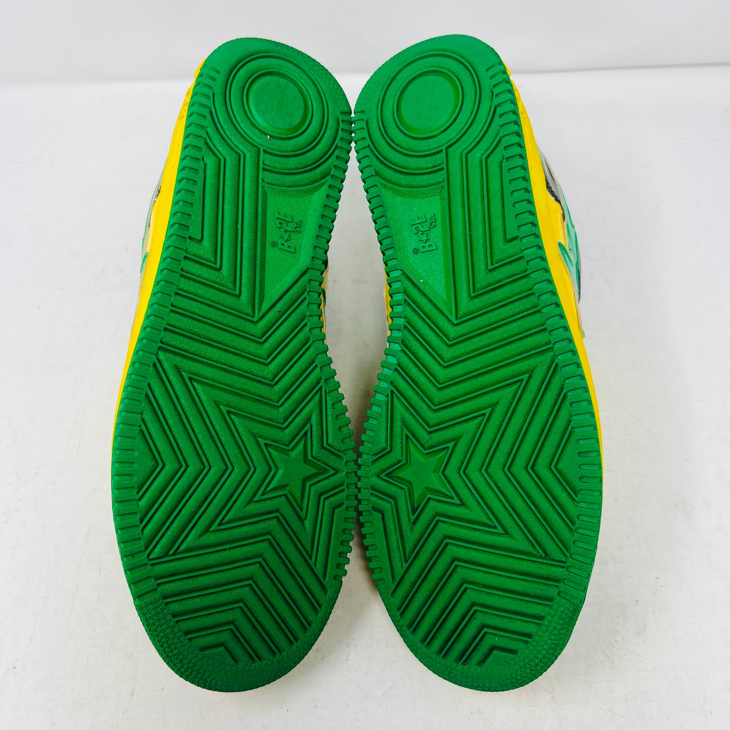 Bapesta FS-001 Low Green Black Patent