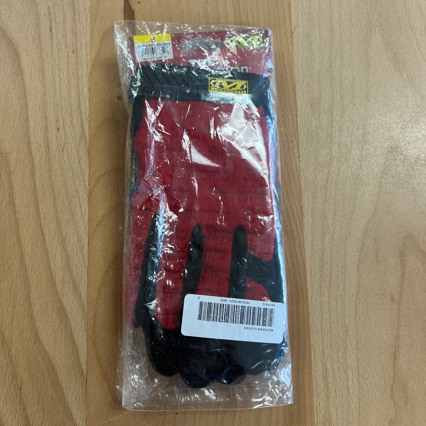 Supreme x Mechanix Leather Work Gloves 'Red'