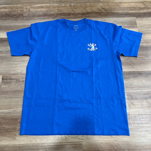 Born X Raised X Union Kick-flip Tee Royal Blue